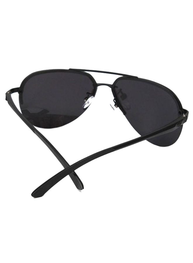 Men's Aviator Frame Sunglasses - Lens Size: 50 mm - Image 2